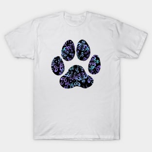 Dog Lover - Purple and Blue T-Shirt